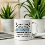Funny Grandad Gift Grandad Coffee Mug This Guy Granddaughter