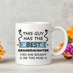 Funny Grandad Gift Grandad Coffee Mug This Guy Granddaughter