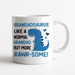 Grandad Gifts Grandadsaurus Mug and Coaster Novelty Gift