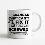 Grandad Gifts Coffee Tea Mug From Granddaughter and Grandson