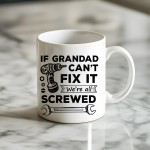 Grandad Gifts Coffee Tea Mug From Granddaughter and Grandson