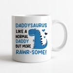 Daddy Gifts Daddysaurus Mug and Coaster Novelty Gifts