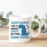 Daddy Gifts Daddysaurus Mug and Coaster Novelty Gifts