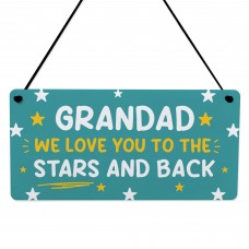Grandad Gift For Birthday Fathers Day We Love You To The Stars