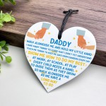 Gift For Daddy From Daughter Son Thank You Gift Acrylic Heart