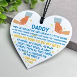 Gift For Daddy From Daughter Son Thank You Gift Acrylic Heart