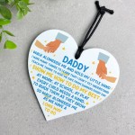 Gift For Daddy From Daughter Son Thank You Gift Acrylic Heart