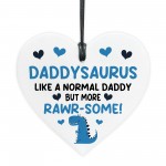 Funny Daddy Gifts Daddysaurus Plaque From Daughter Son Birthday