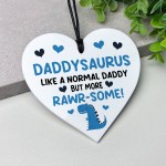 Funny Daddy Gifts Daddysaurus Plaque From Daughter Son Birthday