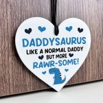 Funny Daddy Gifts Daddysaurus Plaque From Daughter Son Birthday