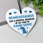 Funny Grandad Gifts Grandadsaurus Plaque From Granddaughter