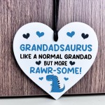 Funny Grandad Gifts Grandadsaurus Plaque From Granddaughter