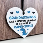 Funny Grandad Gifts Grandadsaurus Plaque From Granddaughter