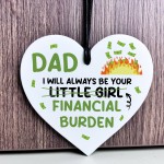 Funny Dad Gift From Daughter Daddys Little Girl Plaque Funny