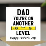 Funny Card For Dad For Fathers Day DAD ANOTHER LEVEL Card