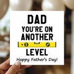 Funny Card For Dad For Fathers Day DAD ANOTHER LEVEL Card