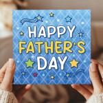 Fun Dad Card For Fathers Day With Envelope Colouful Card
