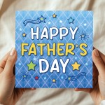 Fun Dad Card For Fathers Day With Envelope Colouful Card