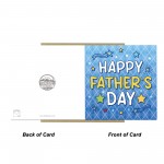 Fun Dad Card For Fathers Day With Envelope Colouful Card
