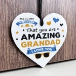 Gift For Grandad For Fathers Day Birthday Amazing Grandad Plaque