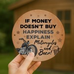 Motorcycle Enthusiast Gift Hanging Motorbike Sign For Man Cave