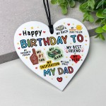 Birthday Gift For Dad Acrylic Heart Gift For Birthday