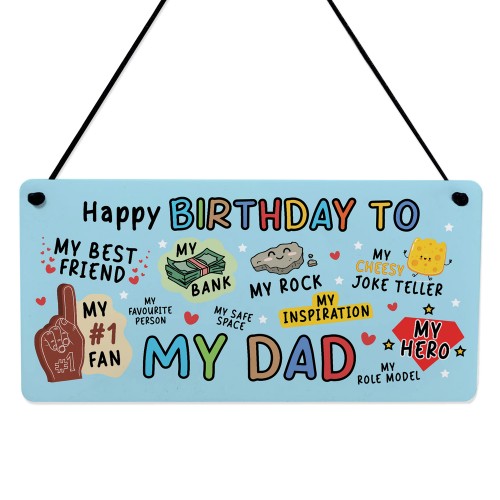 Funny Happy Birthday To My Dad Gift Pun Birthday Gift For Dad  