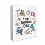 Cute Gift For Dad For Fathers Day Best Daddy Gift Brick Block