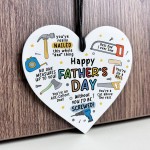 Funny Gift For Dad For Fathers Day Heart Nailed Being A Dad