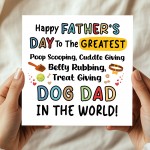 Happy Fathers Day Card From The Dog Funny Card For Him