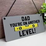 Dog Dad Gift For Fathers Day Building Block Dad Plaque Funny