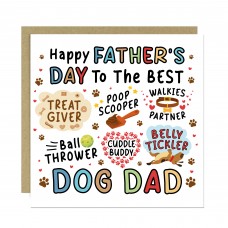 Happy Fathers Day Card From The Dog Fathers Day Card For Dad