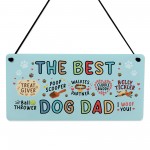 Funny Fathers Day Birthday Gift For The Best Dog Dad Gift Woof