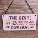 Funny Birthday Christmas Gift For The Best Dog Mum Gift Woof You