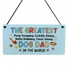 Funny Fathers Day Birthday Gift For The Greatest Dog Dad Gift