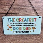 Funny Fathers Day Birthday Gift For The Greatest Dog Dad Gift