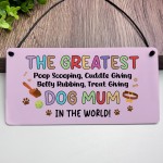 Funny Birthday Christmas Gift For The Greatest Dog Mum Gift