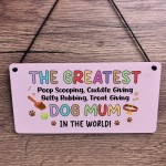 Funny Birthday Christmas Gift For The Greatest Dog Mum Gift