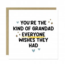 Cute Card For Grandad For Birthday Fathers Day With Envelope