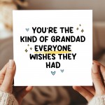 Cute Card For Grandad For Birthday Fathers Day With Envelope