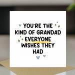 Cute Card For Grandad For Birthday Fathers Day With Envelope
