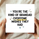 Cute Card For Grandad For Birthday Fathers Day With Envelope