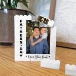 Personalised Gift For Dad For Fathers Day Dad Photo Block