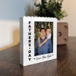 Personalised Gift For Dad For Fathers Day Dad Photo Block