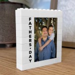 Personalised Gift For Dad For Fathers Day Dad Building Block