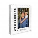 Personalised Gift For Grandad For Birthday Photo Block