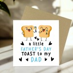 Fathers Day Novelty Card For Dad Happy Father's Day Card