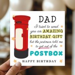Dad Birthday Card Funny Happy Birthday Card For Dad Novelty Joke
