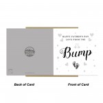 Happy Fathers Day Card From The Bump With Envelope Daddy To Be