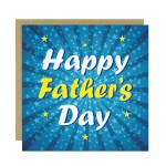Fathers Day Multipack of 6 Greetings Cards 145 x 145mm For Dad